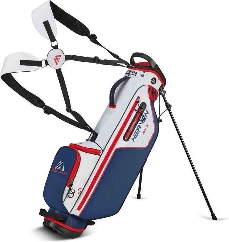Big Max Big Max HEAVEN Six G stand bag, white/navy/red