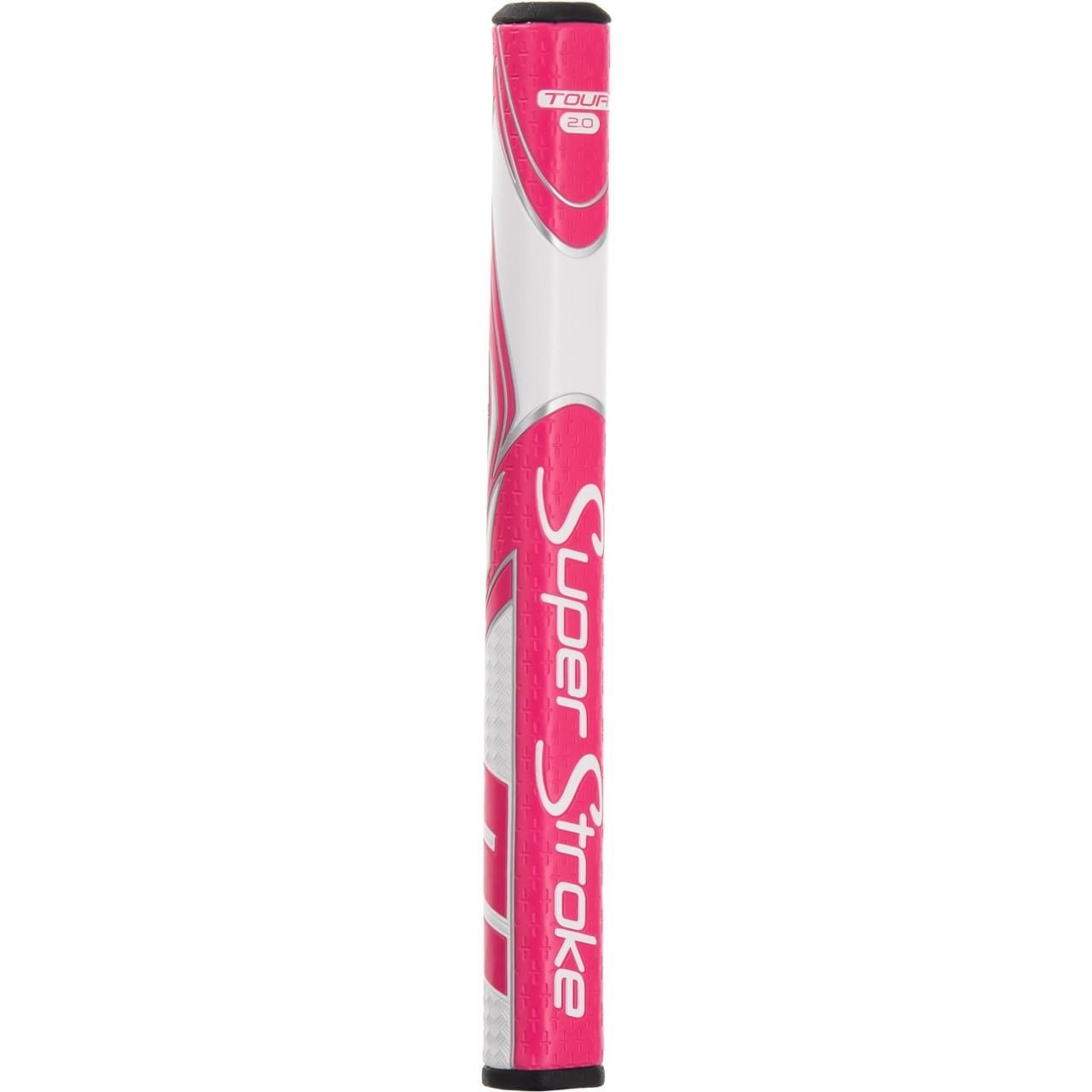 SuperStroke Zenergy Tour 2.0 putter grip, rosa/vit