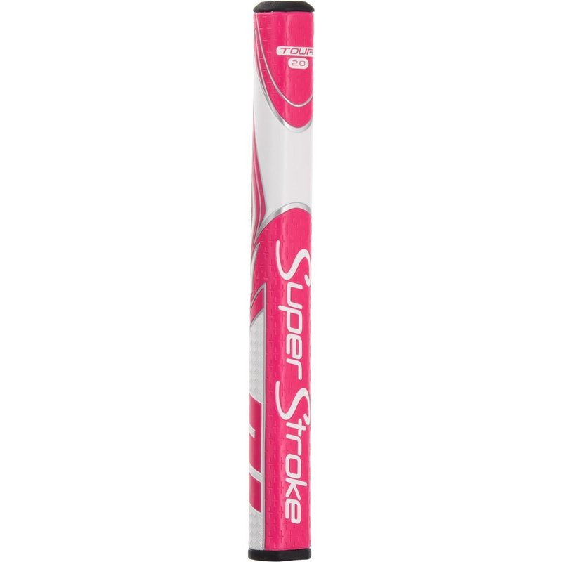 SuperStroke Zenergy Tour 2.0 putter grip, rosa/vit