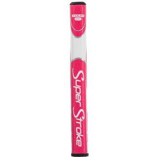 SuperStroke Zenergy Tour 2.0 putter grip, rosa/vit