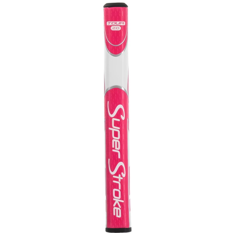 SuperStroke Zenergy Tour 2.0 putter grip, rosa/vit