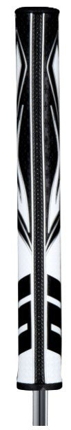 SuperStroke Zenergy Flatso 2.0 putter grip, svart/vit