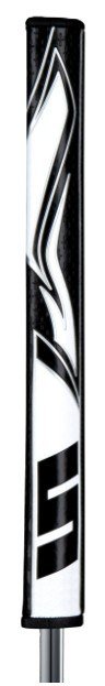 SuperStroke Zenergy Flatso 2.0 putter grip, svart/vit