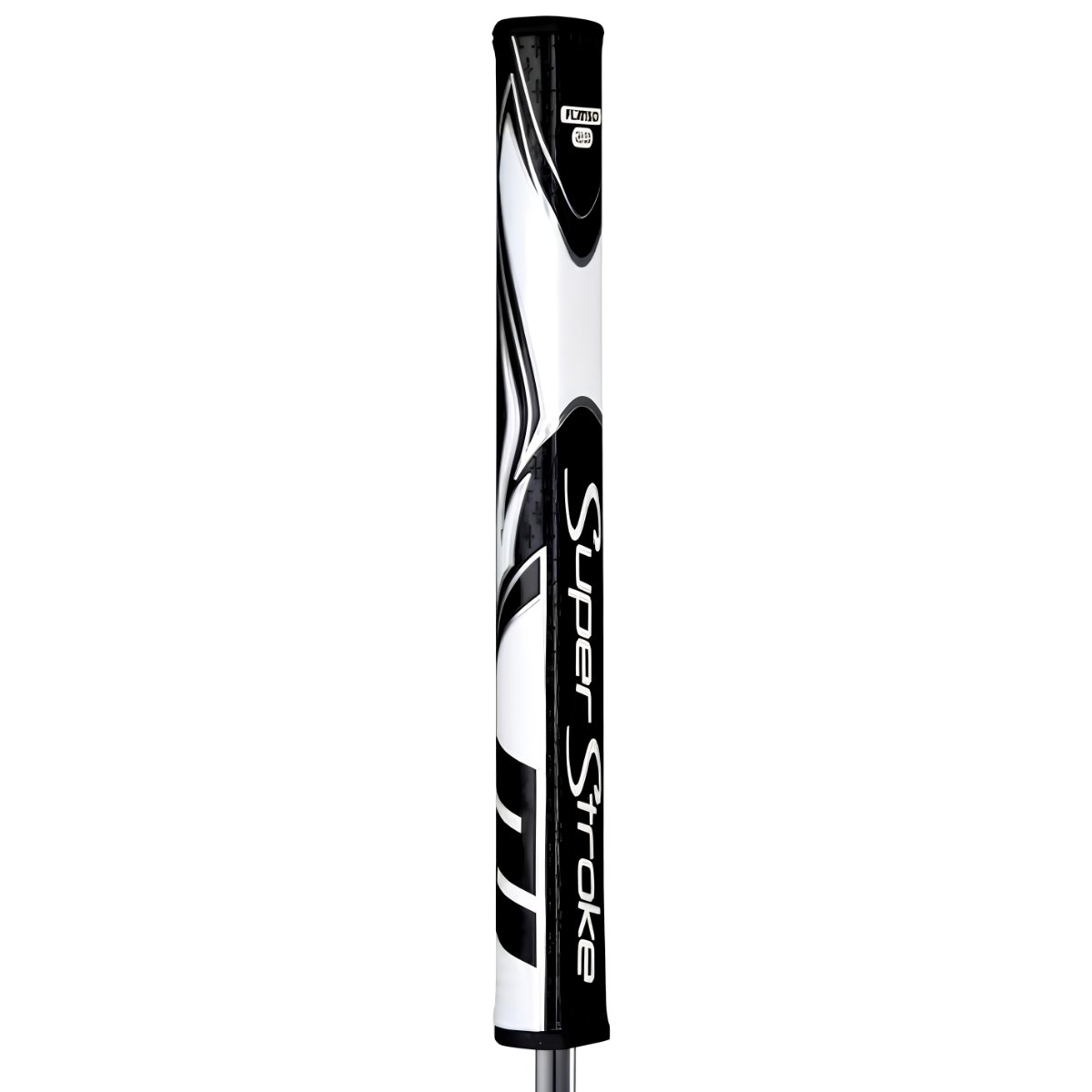 SuperStroke Zenergy Flatso 2.0 putter grip, svart/vit