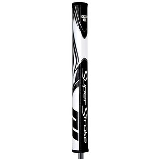 SuperStroke Zenergy Flatso 2.0 putter grip, svart/vit