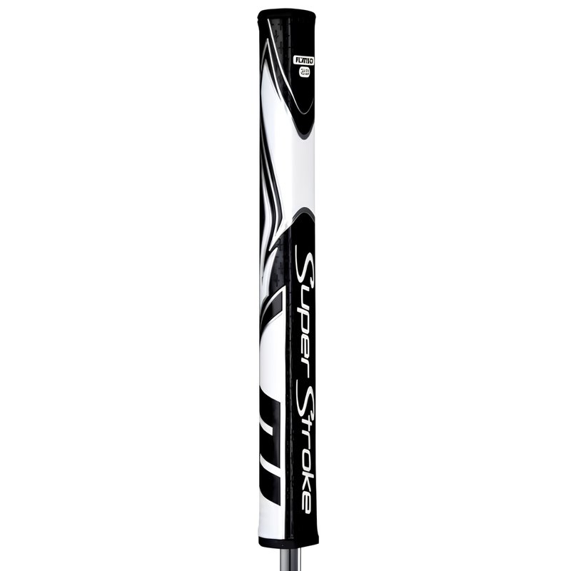 SuperStroke Zenergy Flatso 2.0 putter grip, svart/vit