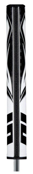 SuperStroke Zenergy Flatso 3.0 putter grip, svart/vit