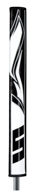 SuperStroke Zenergy Flatso 3.0 putter grip, svart/vit