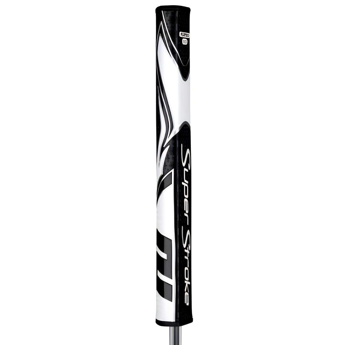 SuperStroke Zenergy Flatso 3.0 putter grip, svart/vit