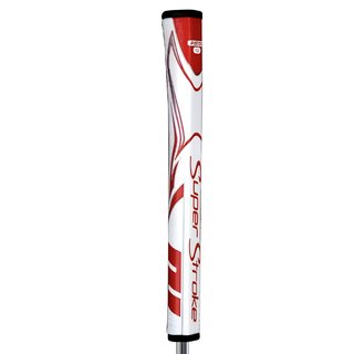 SuperStroke SuperStroke Zenergy Pistol GT 1.0 putter grip, white/red