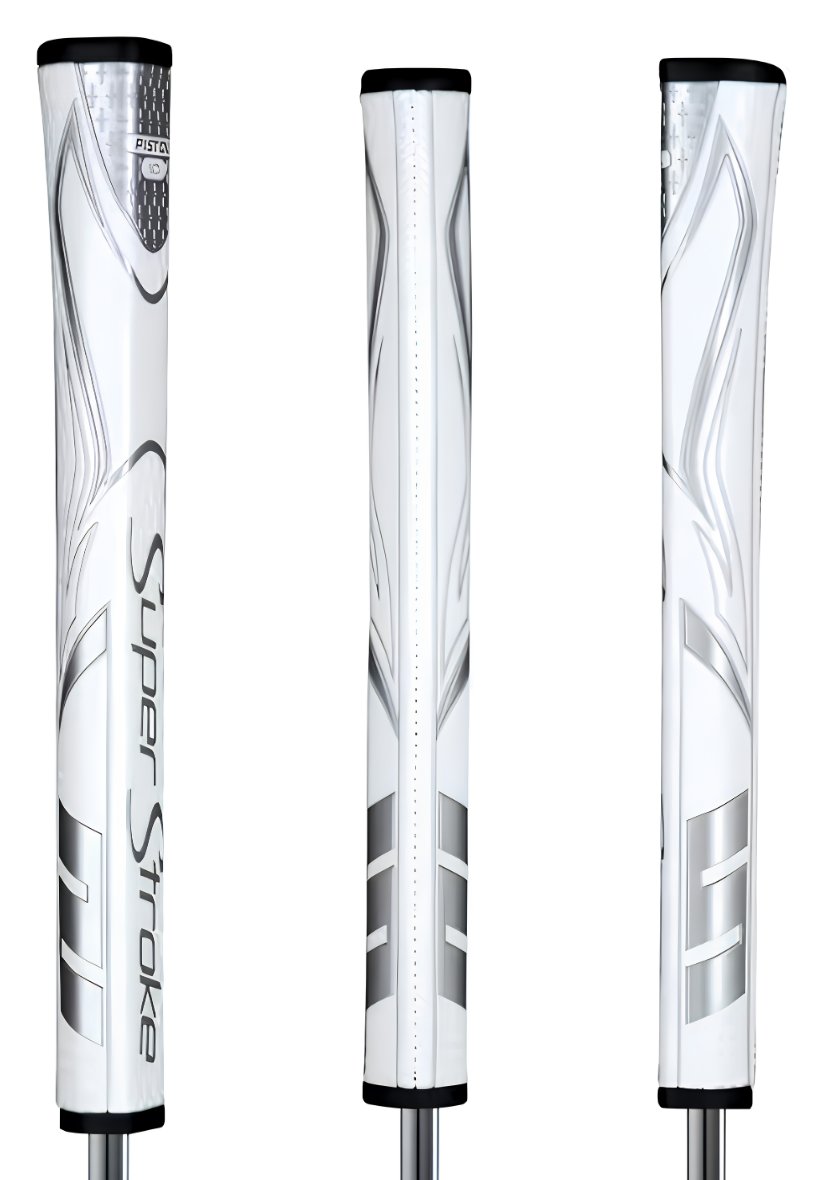 SuperStroke Zenergy Pistol GT 1.0 puttergrej, vit/silver