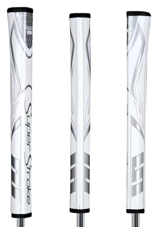 SuperStroke Zenergy Pistol GT 1.0 puttergrej, vit/silver