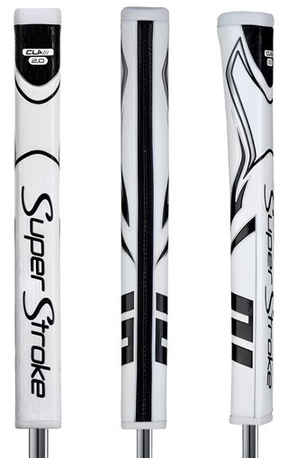 SuperStroke Zenergy CLAW 2.0 puttergrepp, vit/svart