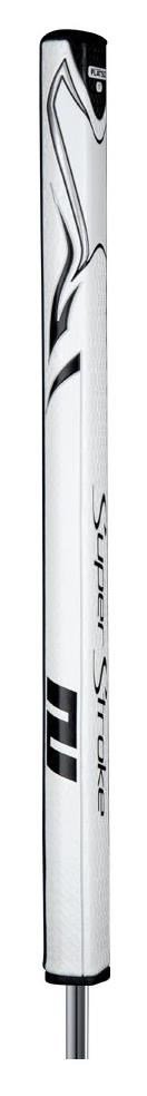 SuperStroke Zenergy Flatso 17" putter grip, vit/svart