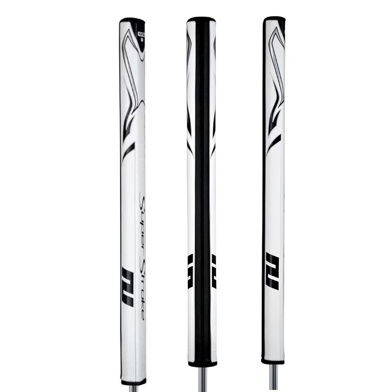 SuperStroke Zenergy Flatso 17" putter grip, vit/svart