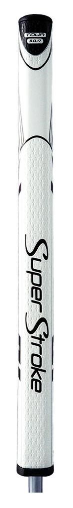 Super Stroke SuperStroke Specialty Tour 3.0 17" putter grip, white/black