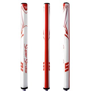 Super Stroke SuperStroke Specialty Tour 3.0 17" putter grip, vit/röd