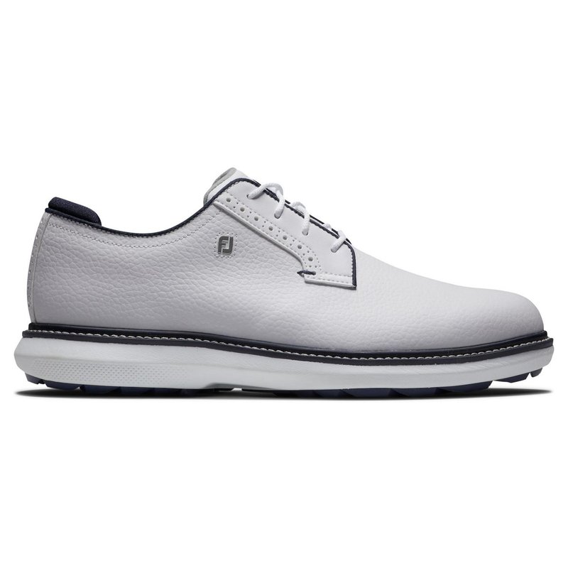 FootJoy FootJoy Traditions Blucher Spikeless herr golfskor, vita