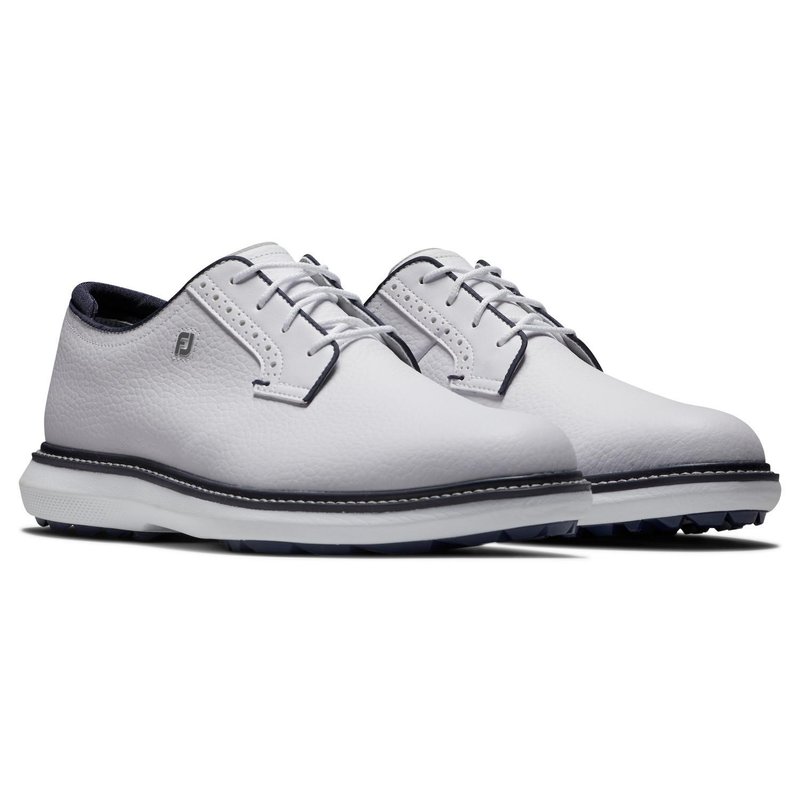 FootJoy FootJoy Traditions Blucher Spikeless herr golfskor, vita