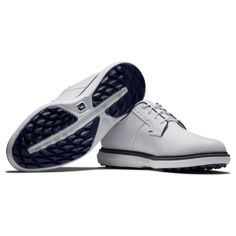 FootJoy FootJoy Traditions Blucher Spikeless herr golfskor, vita