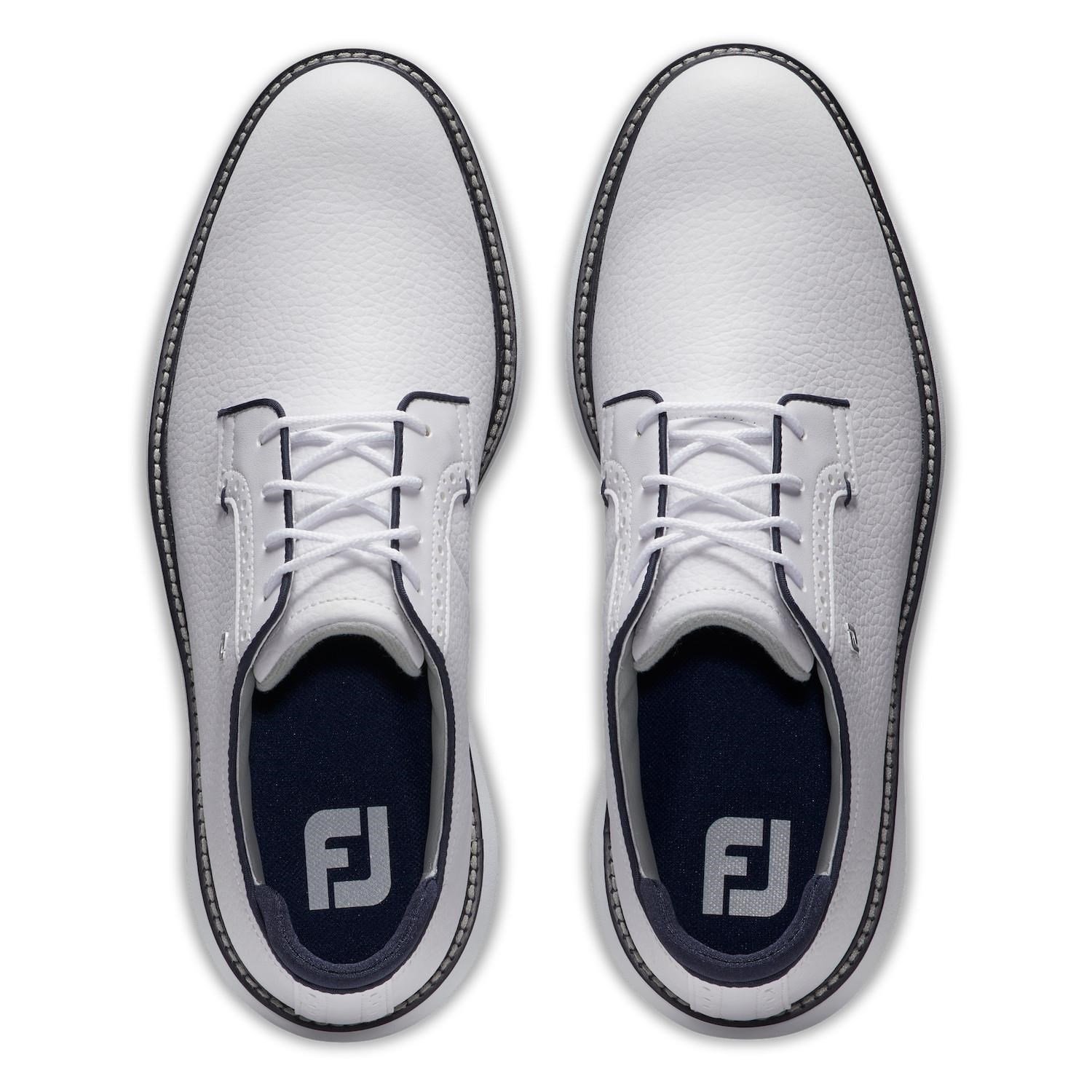 FootJoy FootJoy Traditions Blucher Spikeless herr golfskor, vita
