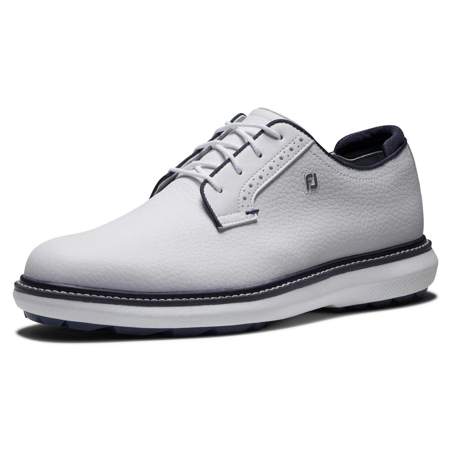 FootJoy FootJoy Traditions Blucher Spikeless herr golfskor, vita