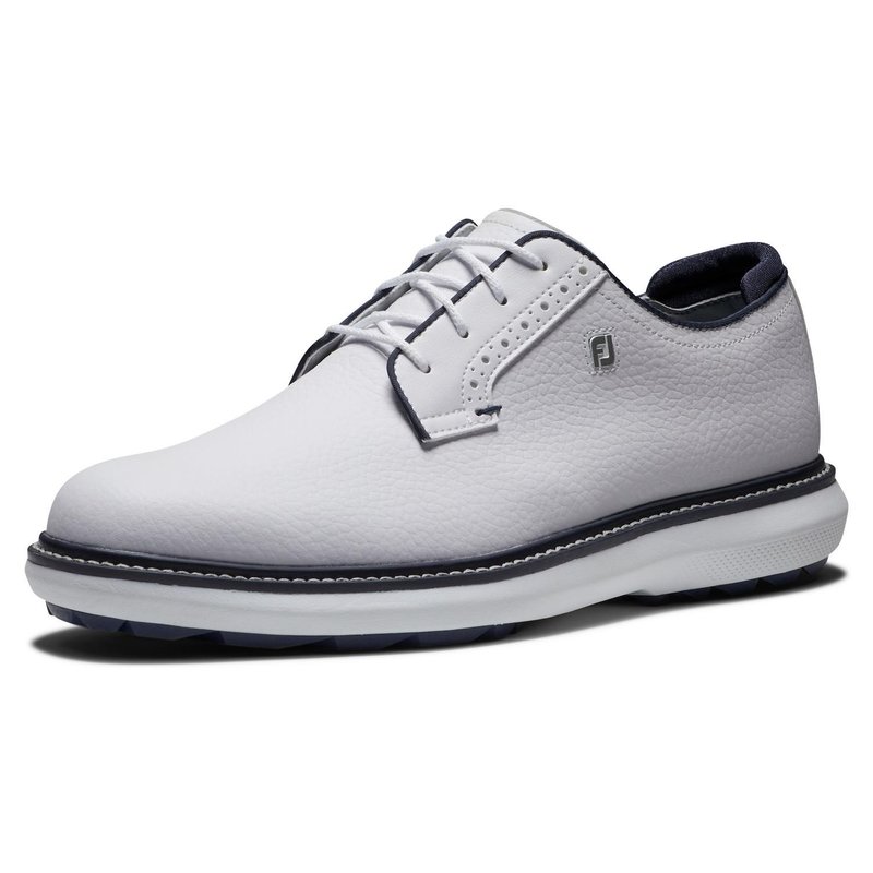 FootJoy FootJoy Traditions Blucher Spikeless herr golfskor, vita