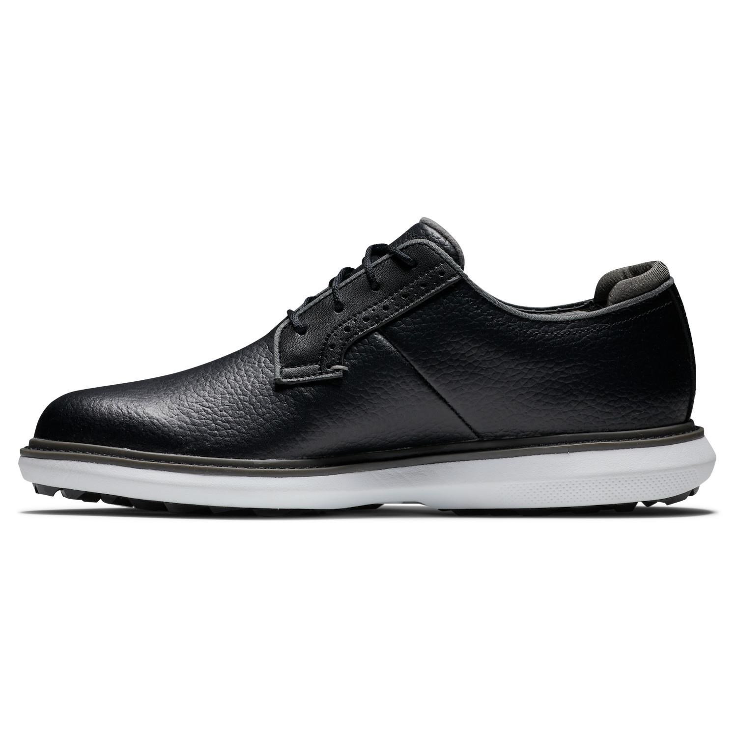 FootJoy Traditions Blucher herr golfsko, svart/grå/vit blucher