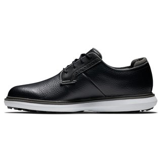 FootJoy Traditions Blucher herr golfsko, svart/grå/vit blucher
