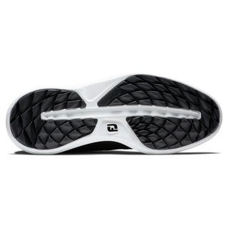 FootJoy Traditions Blucher herr golfsko, svart/grå/vit blucher