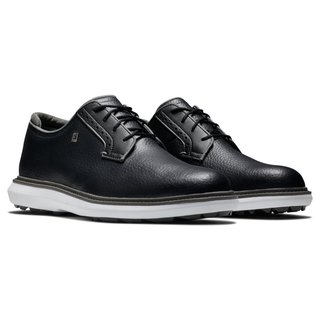 FootJoy Traditions Blucher herr golfsko, svart/grå/vit blucher