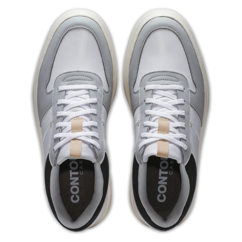 FootJoy Contour Casual herr golfskor, vita