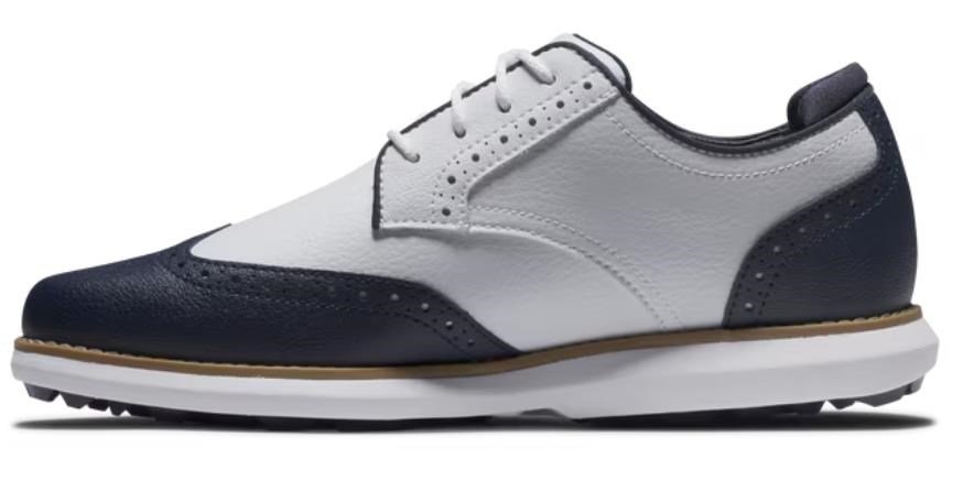 FootJoy FootJoy Traditions Wing Tip dam golfskor, vita