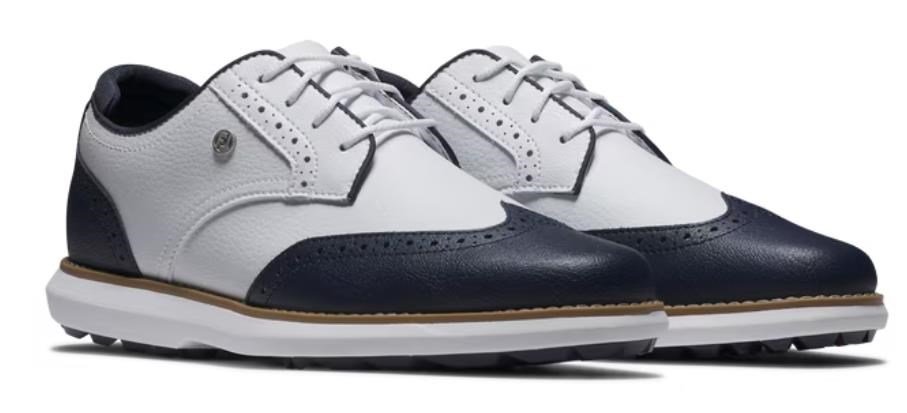 FootJoy FootJoy Traditions Wing Tip dam golfskor, vita