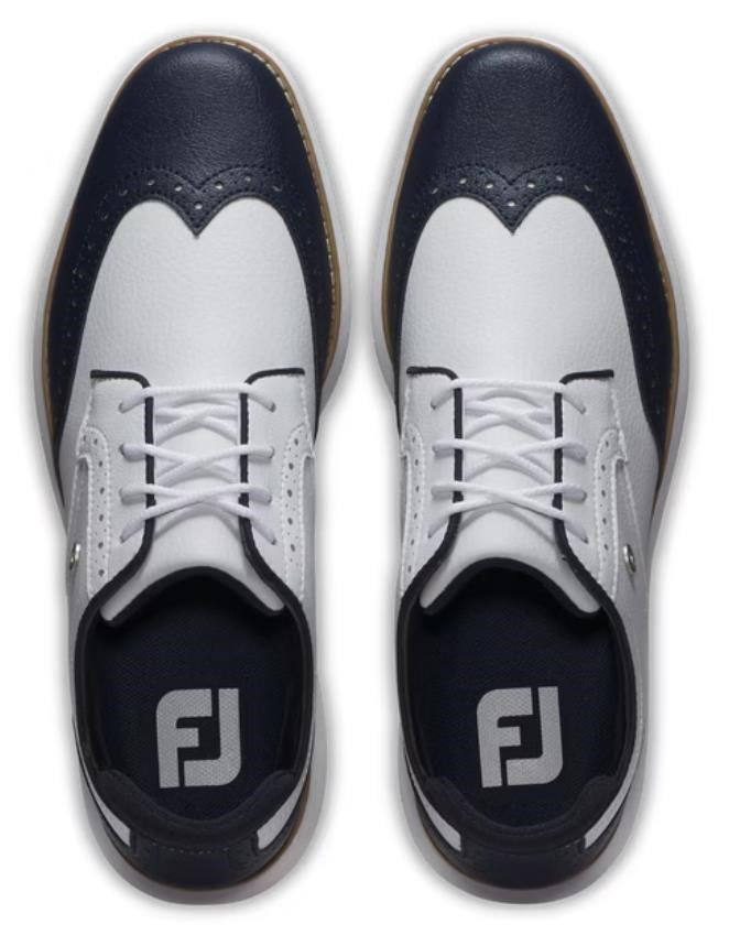 FootJoy FootJoy Traditions Wing Tip dam golfskor, vita