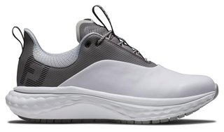 FootJoy Quantum Leather dam golfskor, vit/grå
