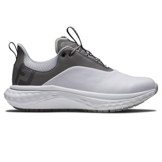 FootJoy Quantum Leather dam golfskor, vit/grå