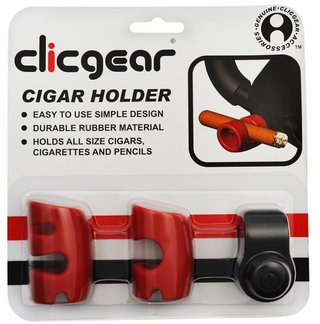 Clicgear Cigar Holder tillbehör till vagn, röd