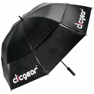 Clicgear Double Canopy golfparaply 68", svart