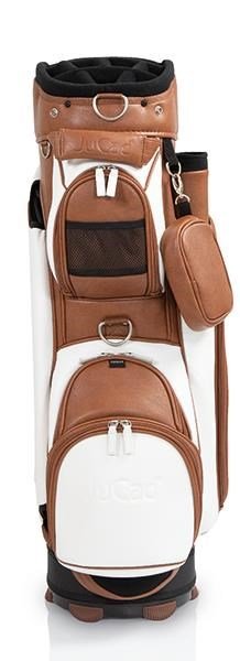 JuCad Style cart bag, brun/vit