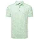 FootJoy Pop Camo Lisle herr polo, pistachio