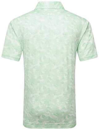 FootJoy Pop Camo Lisle herr polo, pistachio