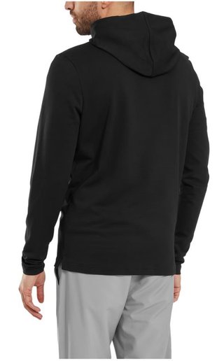 FootJoy Ottoman Jacquard herr hoodie, svart