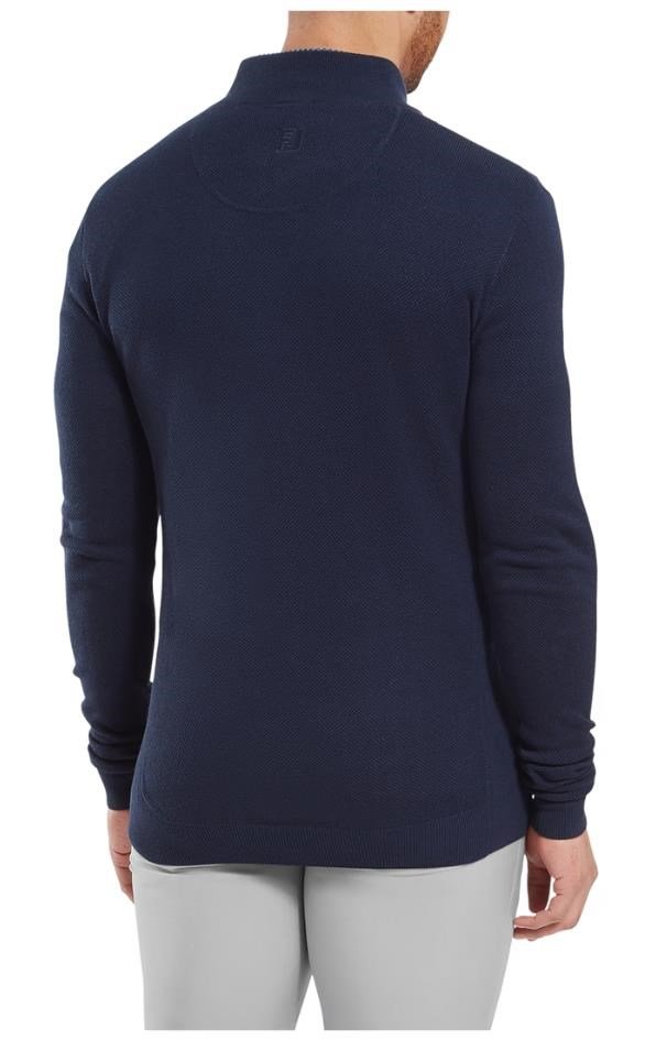FootJoy Drirelease Button Placket herr tröja, dark denim