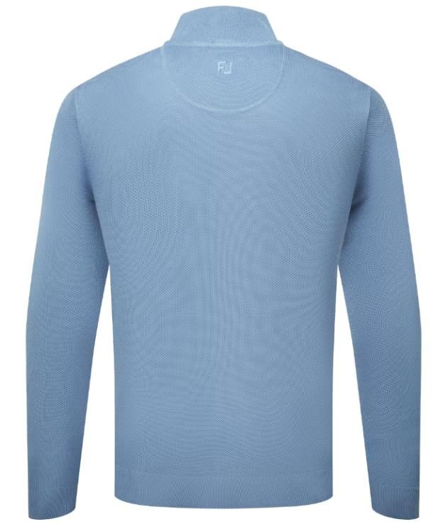 FootJoy Drirelease Button Placket herr tröja, blue jay