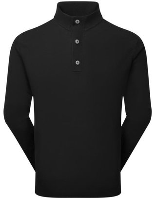 FootJoy Drirelease Button Placket herr tröja, svart