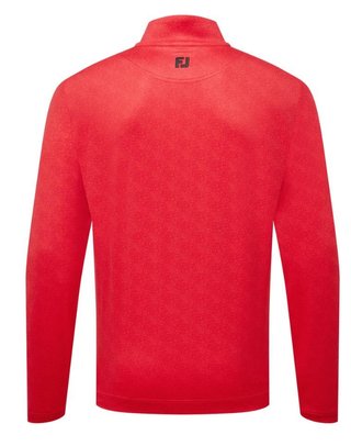FootJoy Speckle Print Chill-Out herr sweatshirt, hibiscus