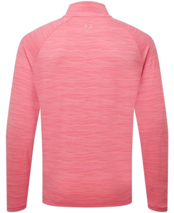 FootJoy Wave Jacquard Chill-Out herr sweatshirt, pink lemonade