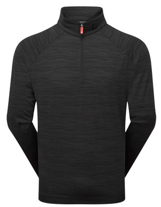 FootJoy Wave Jacquard Chill-Out herr sweatshirt, svart