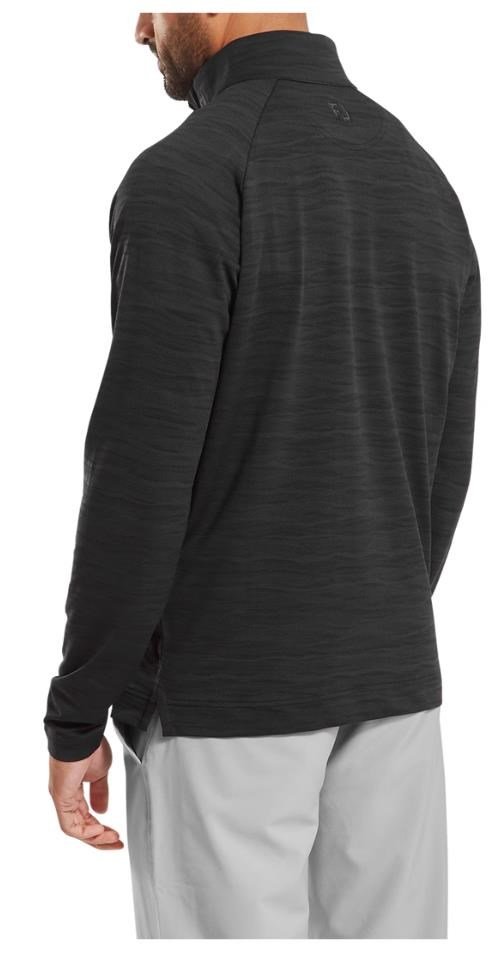 FootJoy Wave Jacquard Chill-Out herr sweatshirt, svart